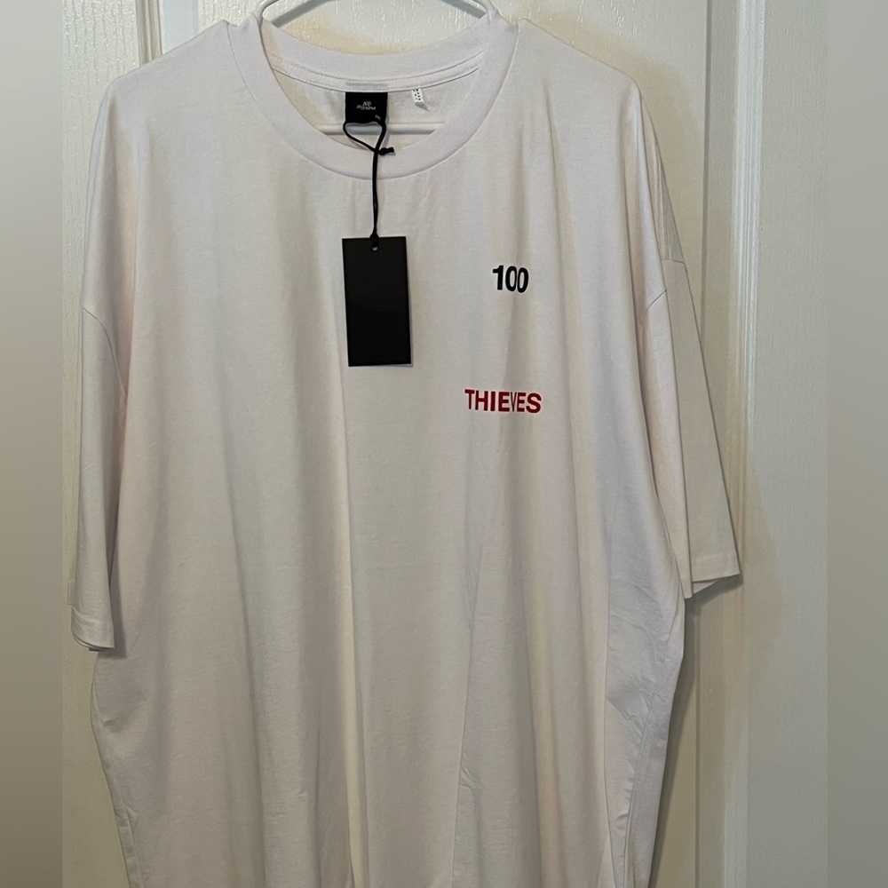 100 Thieves Numbers T-Shirt - Picture 6 of 6